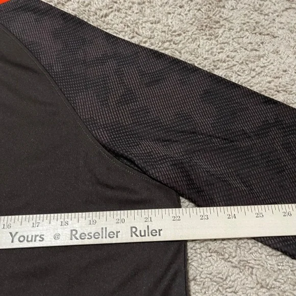 Cleveland Browns Shirt Mens Large Brown Orange Camo Long Sleeve NFL Team Apparel - Picture 12 of 13